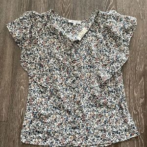 Madewell Floral Top